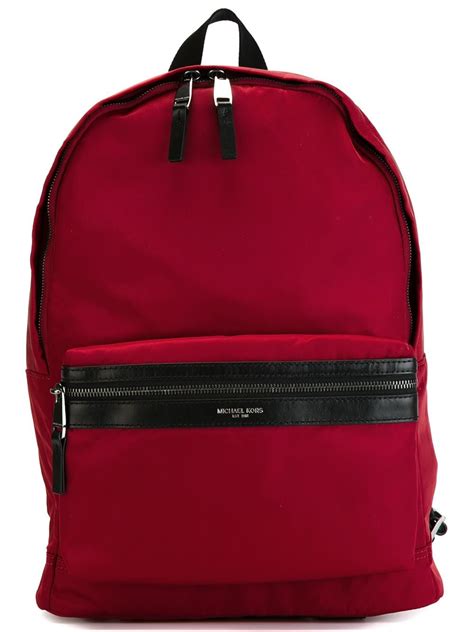 red michael kors backpack men|Michael Kors mini backpack outlet.